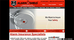 Desktop Screenshot of burglaralarminsurance.com